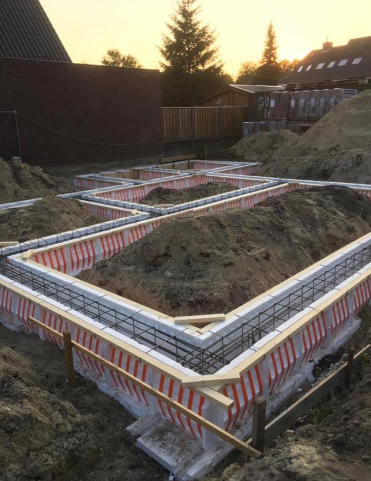 Fundering nieuwbouw woning